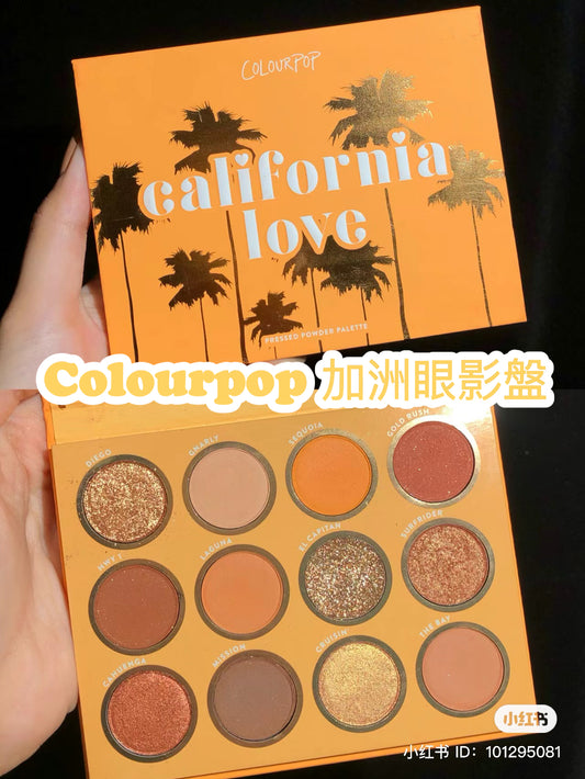 Colourpop | California love加洲摯愛 | 12色眼影盤