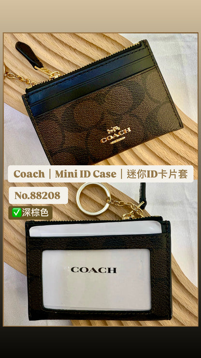 Coach｜Mini ID Case｜迷你ID卡片套