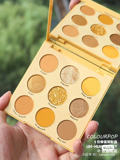 Colourpop | Uh-huh honey 蜂蜜盤 | 12色眼影盤