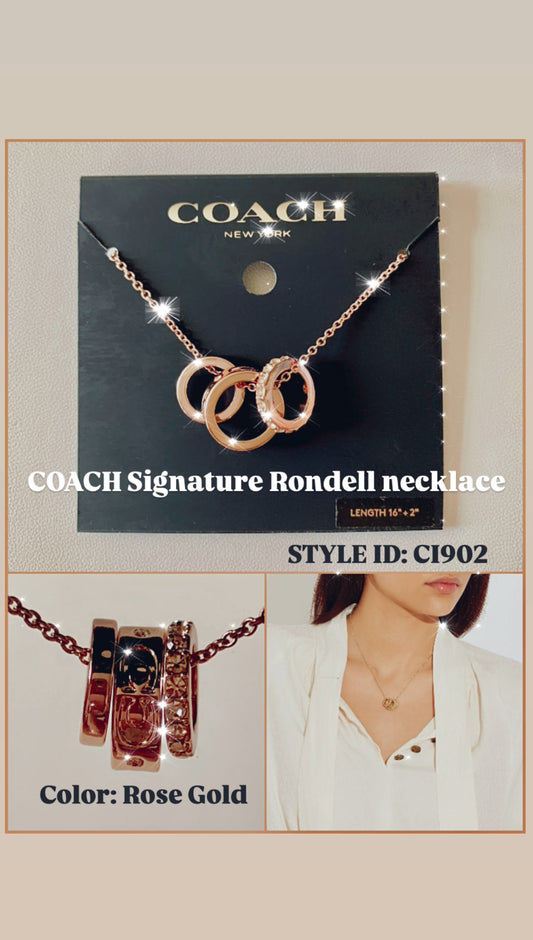 COACH | Signature Rondell necklace | CI902