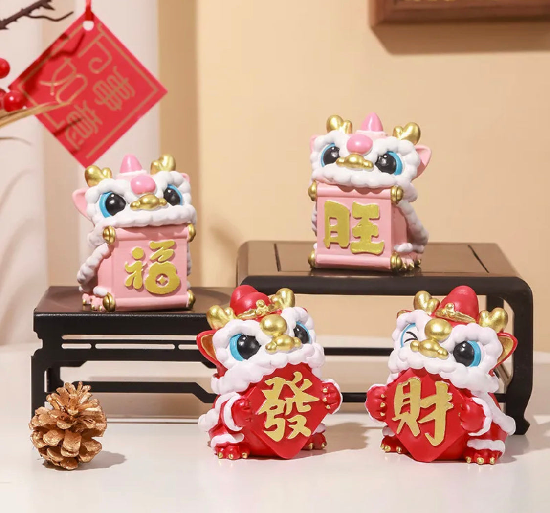 🧧 新年好物｜ 可愛舞龍擺件