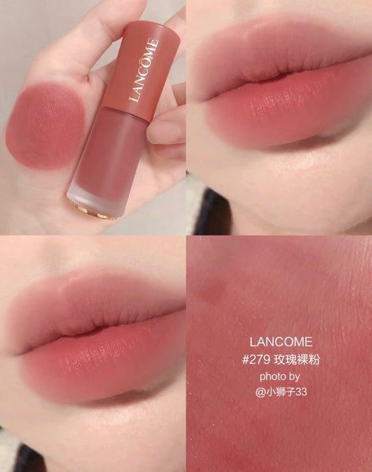 Lancôme｜L'Absolu Rouge｜菁純柔霧唇釉 ｜#279 French Rose