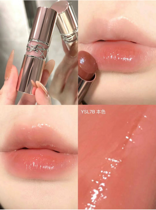 YSL ｜粉管唇膏｜7B Brown Nude ｜本色裸咖