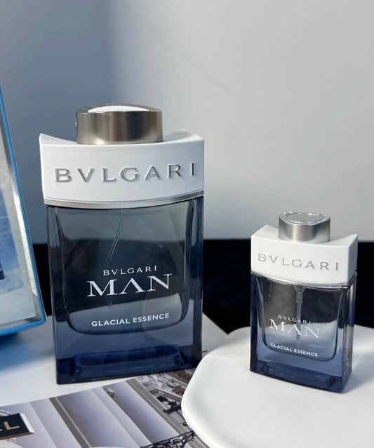 Bvlgari ｜極地冰峰香水套裝｜男士禮盒｜Glacial Essence 100ML＋15ML